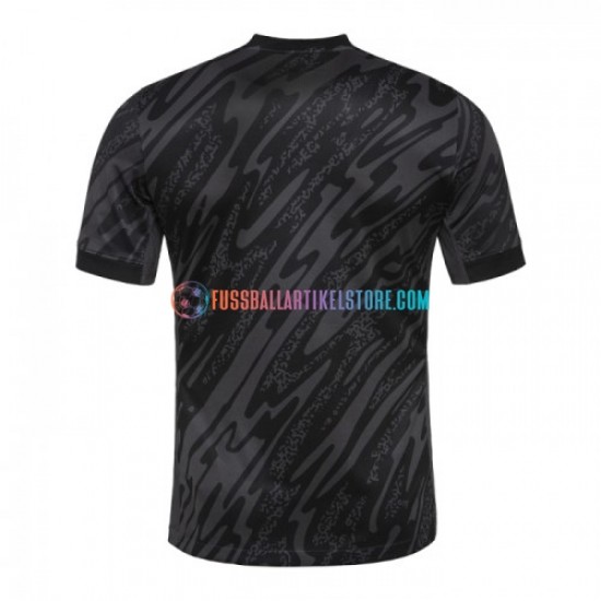Portugal Auswärtsausrüstung Torwart Euro 2024 Herren Trikot Schwarz S/S