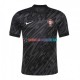 Portugal Auswärtsausrüstung Torwart Euro 2024 Herren Trikot Schwarz S/S