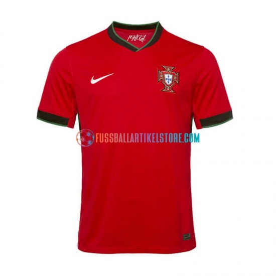 Portugal Heimausrüstung Euro 2024 Herren Trikot Rot S/S