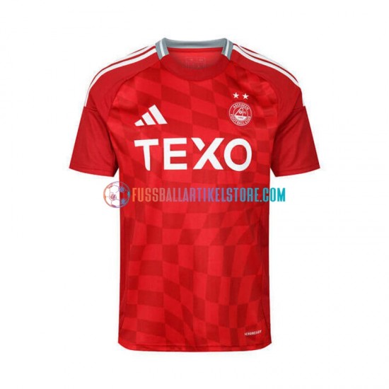 Aberdeen Heimausrüstung 2024-2025 Herren Trikot Rot S/S