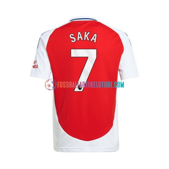 Arsenal Heimausrüstung Bukayo Saka 7 2024-2025 Herren Trikot Rot S/S