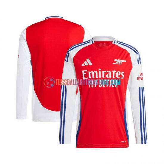 Arsenal Heimausrüstung 2024-2025 Herren Trikot Rot L/S