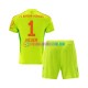 FC Bayern München Heimausrüstung Torwart Manuel Neuer 1 2024-2025 Kinder Set(Trikot und Hose) S/S