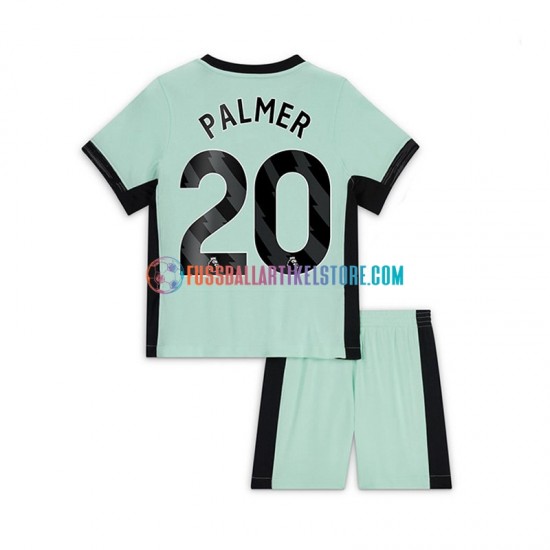 Chelsea Ausweichausrüstung Cole Palmer 20 2023-2024 Kinder Set(Trikot und Hose) S/S