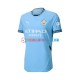 Manchester City Heimausrüstung 2024-2025 Herren Trikot Blau S/S