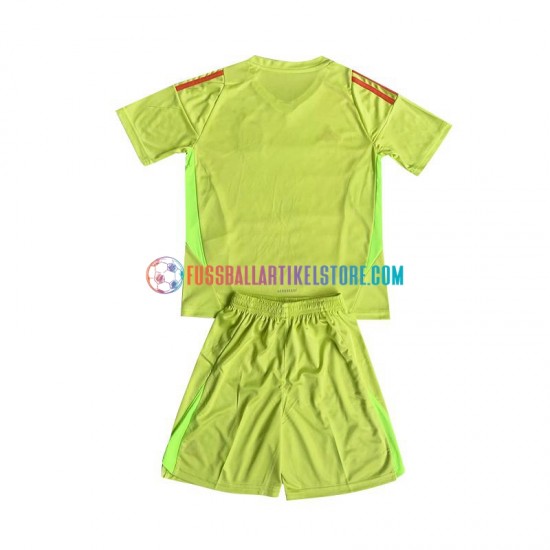 Mexiko Auswärtsausrüstung Torwart 2024 Kinder Set(Trikot und Hose) S/S