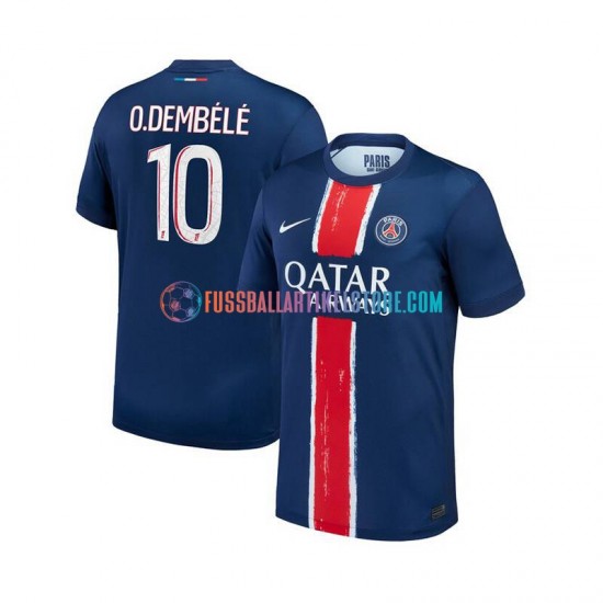 Paris Saint-Germain Heimausrüstung Ousmane Dembele 10 2024-2025 Herren Trikot S/S