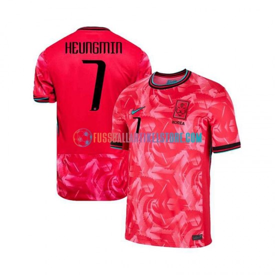 Südkorea Heimausrüstung Heungmin 7 2024 Herren Trikot S/S