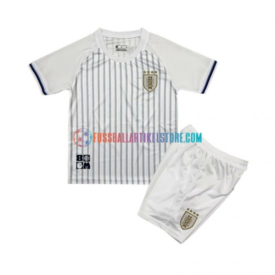 Uruguay Auswärtsausrüstung 2024 Kinder Set(Trikot und Hose) S/S