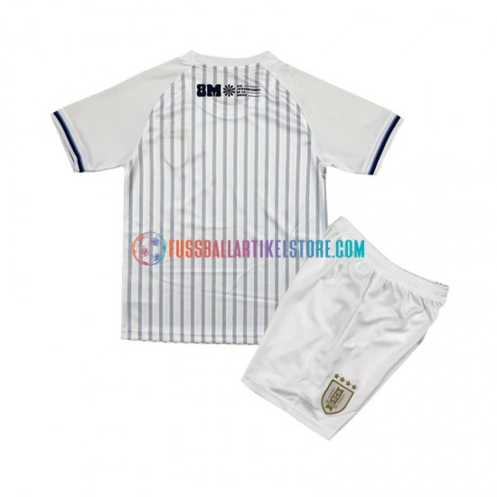 Uruguay Auswärtsausrüstung 2024 Kinder Set(Trikot und Hose) S/S