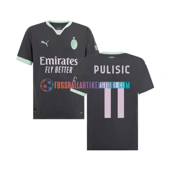 AC Mailand Ausweichausrüstung Pulisic 11 2024-2025 Herren Trikot S/S