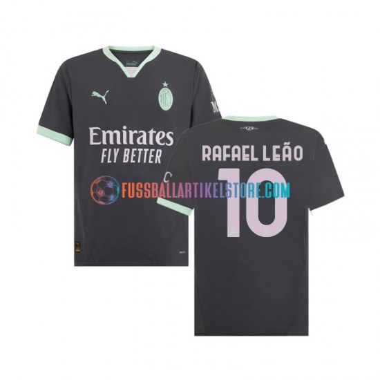 AC Mailand Ausweichausrüstung Rafael Leao 10 2024-2025 Herren Trikot S/S