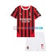 AC Mailand Heimausrüstung ibrahimovic 11 2024-2025 Kinder Set(Trikot und Hose) S/S