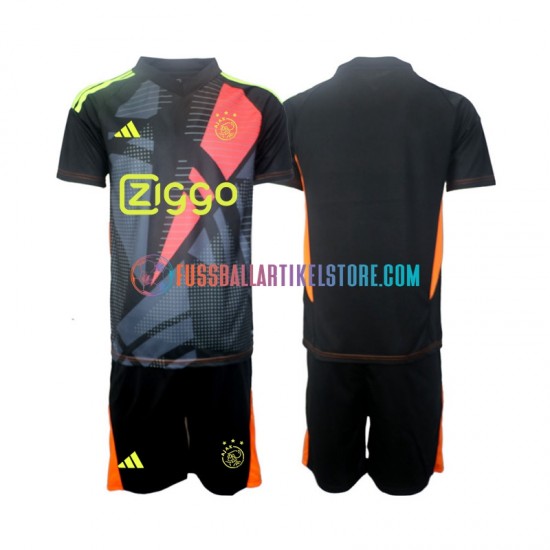 Ajax Amsterdam Heimausrüstung Torwart 2024-2025 Kinder Set(Trikot und Hose) S/S