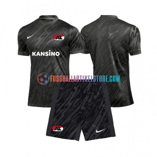 AZ Alkmaar Auswärtsausrüstung Torwart 2024-2025 Kinder Set(Trikot und Hose) S/S