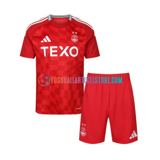 Aberdeen Heimausrüstung 2024-2025 Kinder Set(Trikot und Hose) S/S