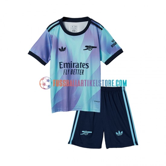 Arsenal Ausweichausrüstung 2024-2025 Kinder Set(Trikot und Hose) S/S