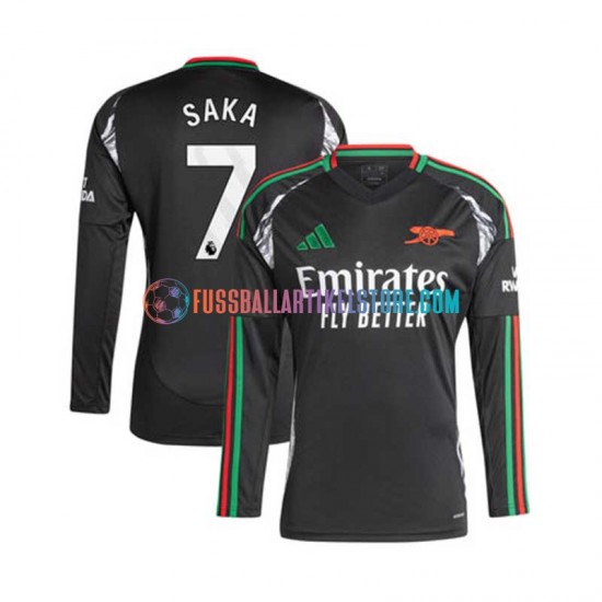 Arsenal Auswärtsausrüstung SAKA 7 2024-2025 Herren Trikot L/S