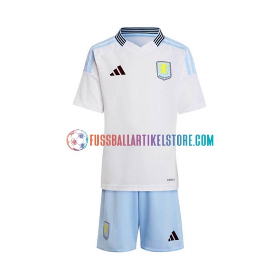 Aston Villa Auswärtsausrüstung 2024-2025 Kinder Set(Trikot und Hose) S/S