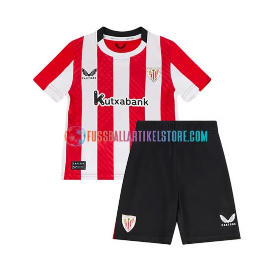 Athletic Bilbao Heimausrüstung 2024-2025 Kinder Set(Trikot und Hose) S/S