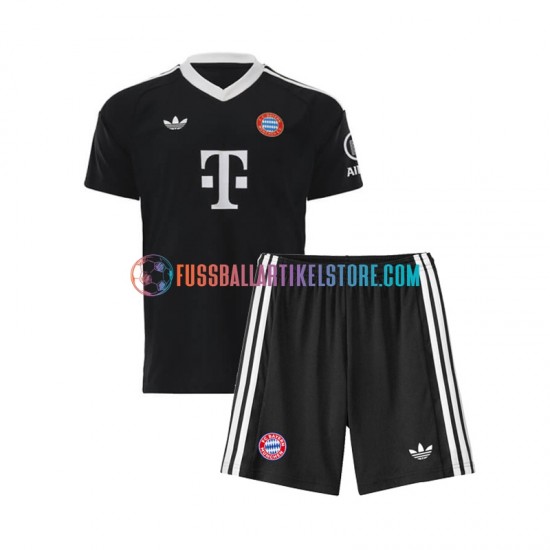 FC Bayern München Ausweichausrüstung Torwart 2024-2025 Kinder Set(Trikot und Hose) S/S