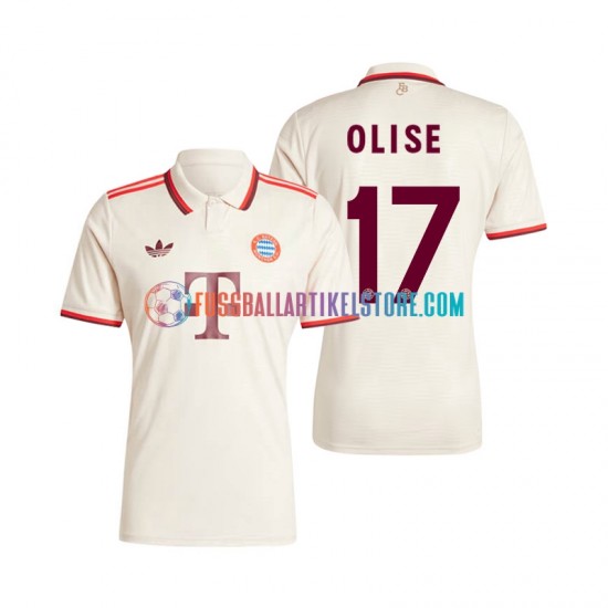 FC Bayern München Ausweichausrüstung Olise 17 2024-2025 Herren Trikot S/S