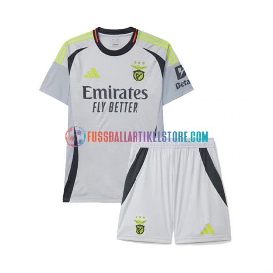 Benfica Ausweichausrüstung 2024-2025 Kinder Set(Trikot und Hose) S/S