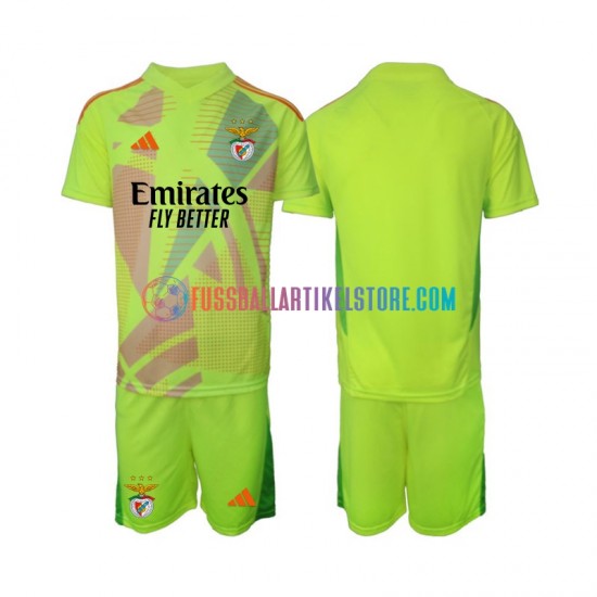 Benfica Heimausrüstung Torwart 2024-2025 Kinder Set(Trikot und Hose) S/S