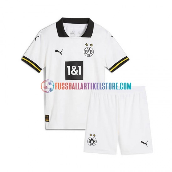 Borussia Dortmund Ausweichausrüstung 2024-2025 Kinder Set(Trikot und Hose) S/S