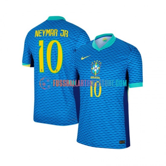 Brasilien Auswärtsausrüstung Neymar JR 10 2024 Herren Trikot S/S