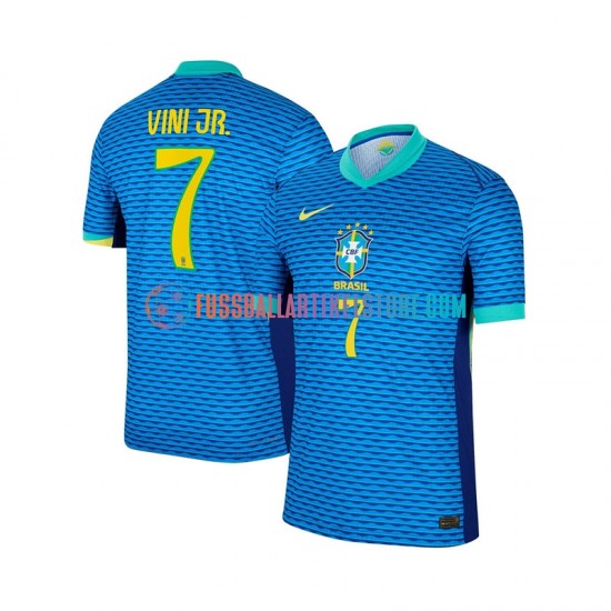 Brasilien Auswärtsausrüstung Vinicius Junior 7 2024 Herren Trikot S/S