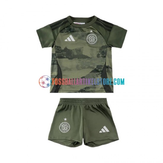 Celtic Glasgow Ausweichausrüstung 2024-2025 Kinder Set(Trikot und Hose) S/S