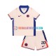 Chelsea Auswärtsausrüstung Cole Palmer 20 2024-2025 Kinder Set(Trikot und Hose) S/S