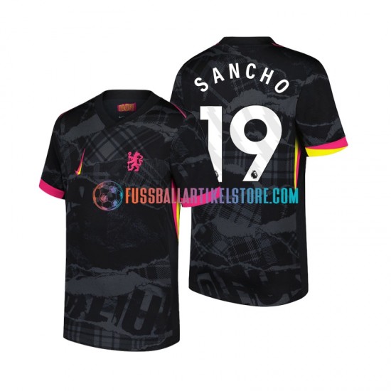 Chelsea Ausweichausrüstung Jadon Sancho 19 2024-2025 Herren Trikot S/S