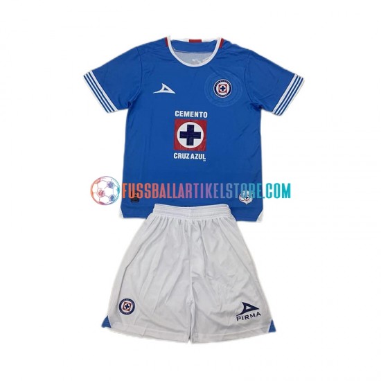 Cruz Azul Heimausrüstung 2024-2025 Kinder Set(Trikot und Hose) S/S