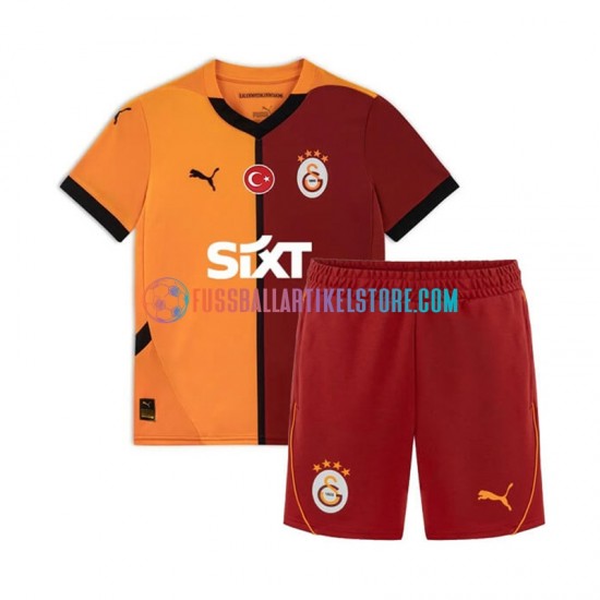 Galatasaray Heimausrüstung 2024-2025 Kinder Set(Trikot und Hose) S/S