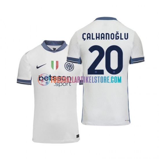 Inter Mailand Auswärtsausrüstung Hakan Calhanoglu 20 2024-2025 Herren Trikot S/S