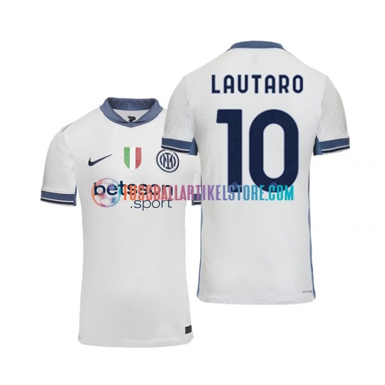 Inter Mailand Auswärtsausrüstung Lautaro 10 2024-2025 Herren Trikot S/S