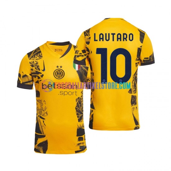 Inter Mailand Ausweichausrüstung Lautaro 10 2024-2025 Herren Trikot S/S