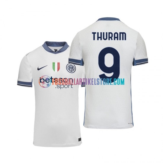 Inter Mailand Auswärtsausrüstung Marcus Thuram 9 2024-2025 Herren Trikot S/S