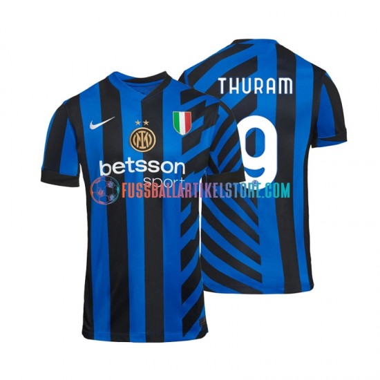 Inter Mailand Heimausrüstung Marcus Thuram 9 2024-2025 Herren Trikot S/S