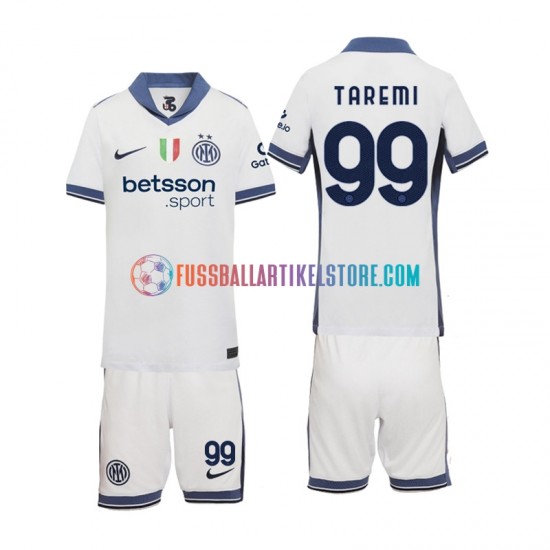 Inter Mailand Auswärtsausrüstung Mehdi Taremi 99 2024-2025 Kinder Set(Trikot und Hose) S/S