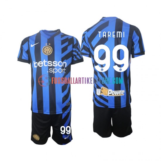 Inter Mailand Heimausrüstung Mehdi Taremi 99 2024-2025 Kinder Set(Trikot und Hose) S/S