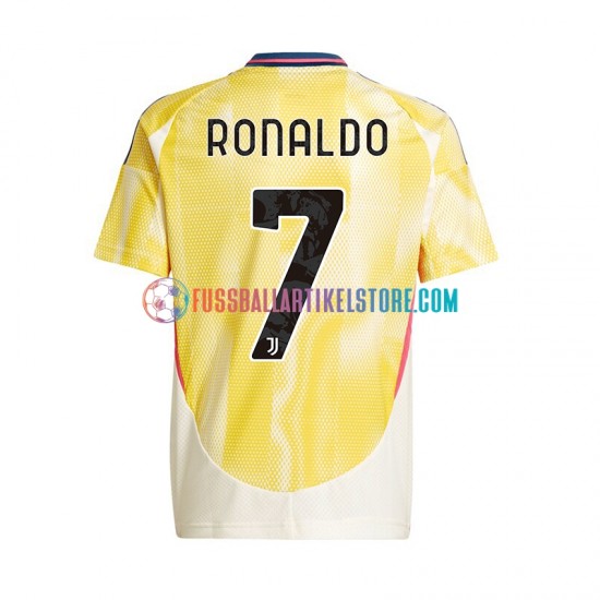 Juventus Turin Auswärtsausrüstung Cristiano Ronaldo 7 2024-2025 Herren Trikot S/S