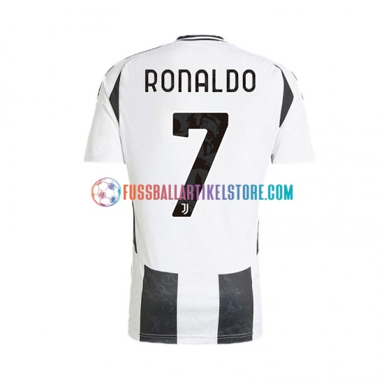 Juventus Turin Heimausrüstung Cristiano Ronaldo 7 2024-2025 Herren Trikot S/S