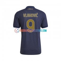 Juventus Turin Ausweichausrüstung Vlahovic 9 2024-2025 Herren Trikot S/S