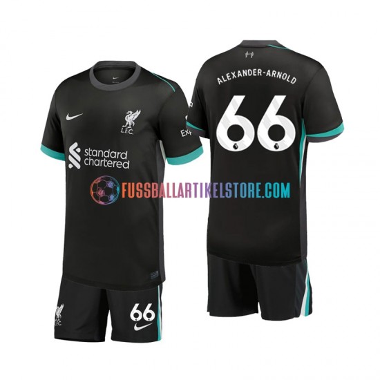 Liverpool Auswärtsausrüstung Alexander-Arnold 66 2024-2025 Kinder Set(Trikot und Hose) S/S