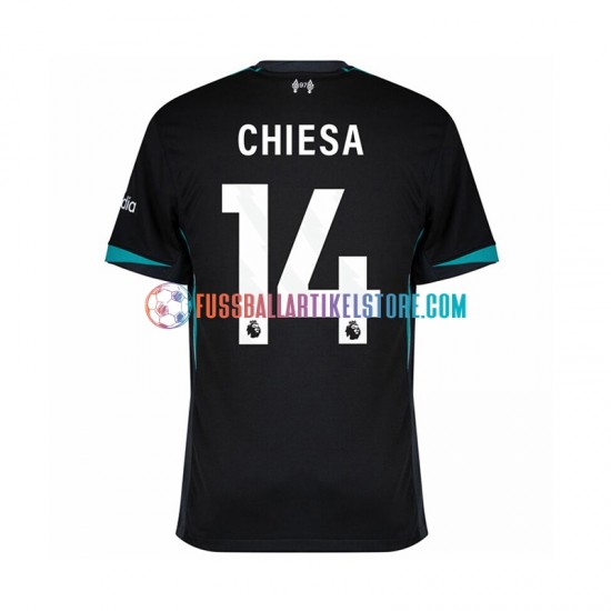 Liverpool Auswärtsausrüstung Federico Chiesa 14 2024-2025 Herren Trikot S/S