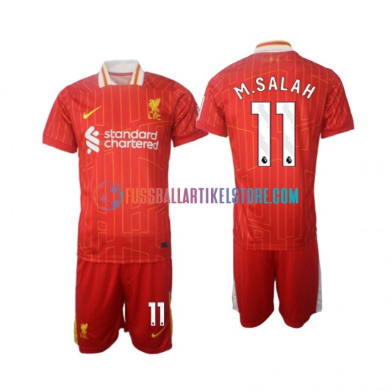 Liverpool Heimausrüstung M.Salah 11 2024-2025 Kinder Set(Trikot und Hose) S/S