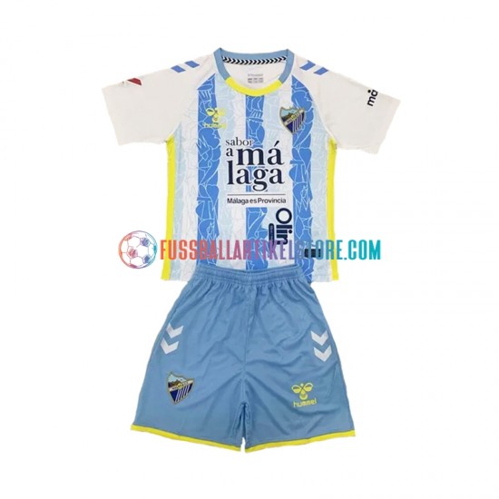 Málaga CF Heimausrüstung 2024-2025 Kinder Set(Trikot und Hose) S/S